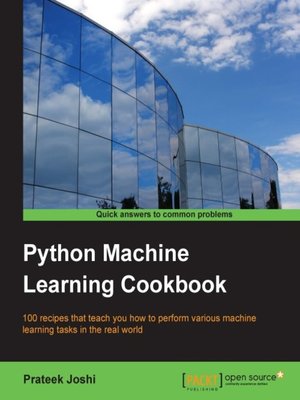 cover image of Python Machine Learning Cookbook